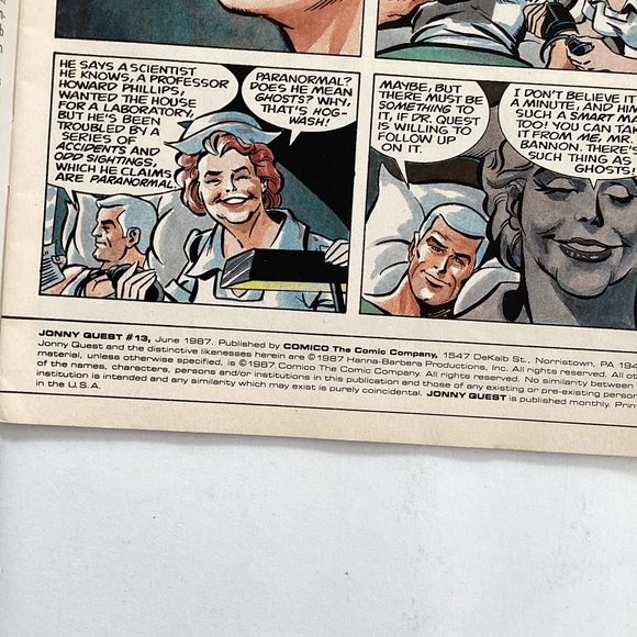 4 /💲20 🤑 1987 Jonny Quest comics comic book - Picture 2 of 5